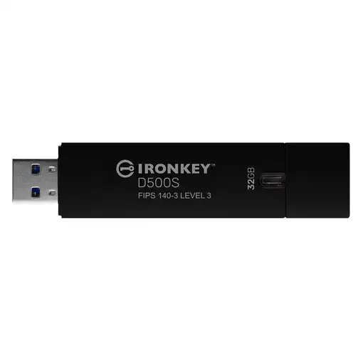 Kingston Technology IronKey 32GB D500S FIPS 140-3 Lvl 3 AES-256