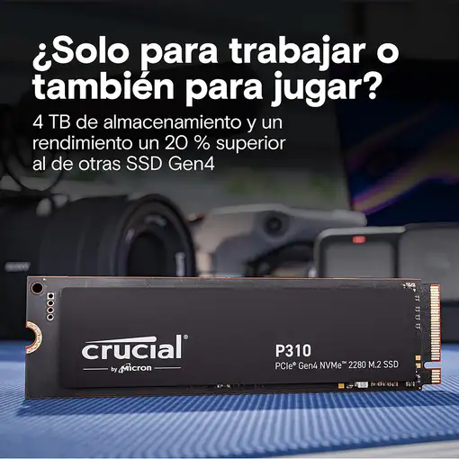 Crucial P310 4 TB M.2 PCI Express 4.0 NVMe