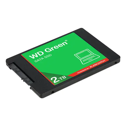 Western Digital Green WDS100T5G0A 2 TB 2.5'' Serial ATA III 3D NAND