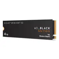 Western Digital Black SN7100 4 TB M.2 PCI Express 4.0 NVMe 3D TLC NAND Western Digital Black SN7100 4 TB M.2 PCI Express 4.0 NVMe 3D TLC NAND