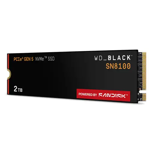 Western Digital Black WD_BLACK SN8100 NVMe 2 TB M.2 PCI Express 5.0 TLC 3D NAND