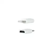 Nanocable Adaptador Lightning a Micro USB, Lightning/M-Micro B/H Blanco
