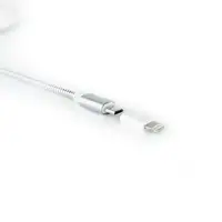 Nanocable Adaptador Lightning a Micro USB, Lightning/M-Micro B/H Blanco