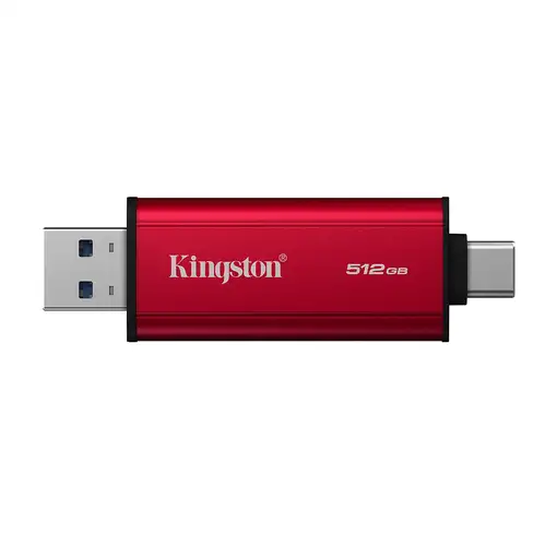 Kingston Technology 512GB Dual USB-A/C Portable SSD, Up to 1050MB/s USB 3.2 Gen 2
