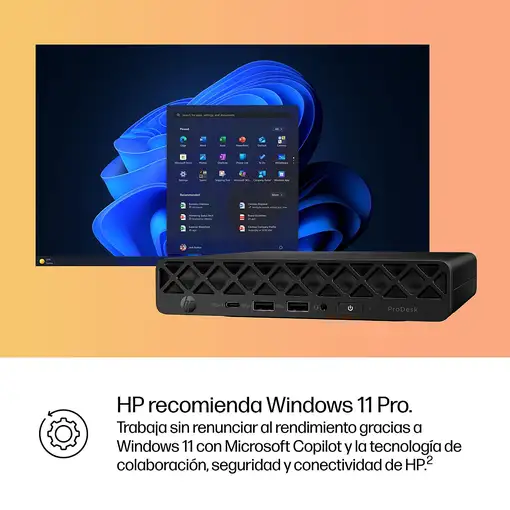 HP ProDesk 4 G1i AI PC Intel Core Ultra 5 235T 16 GB DDR5-SDRAM 512 GB SSD