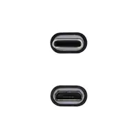 AISENS Mini Adaptador USB-С USB 2.0, Tipo Micro-B/H-USB-С/M, Negro