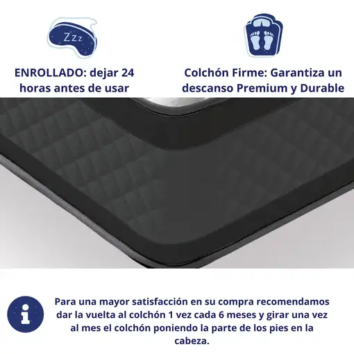 Colchón 135x190 ANATÓMICO PREMIUM Visco | Alto 20cm