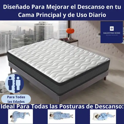 Colchón 150x190 ANATÓMICO PREMIUM Visco | Alto 20cm
