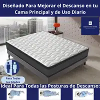 Colchón 90x200 ANATÓMICO PREMIUM Visco | Alto 20cm