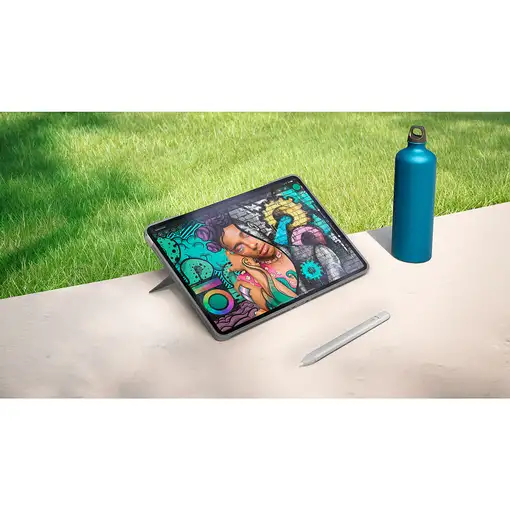 Logitech Combo Touch QWERTZ Alemán Smart Connector Gris