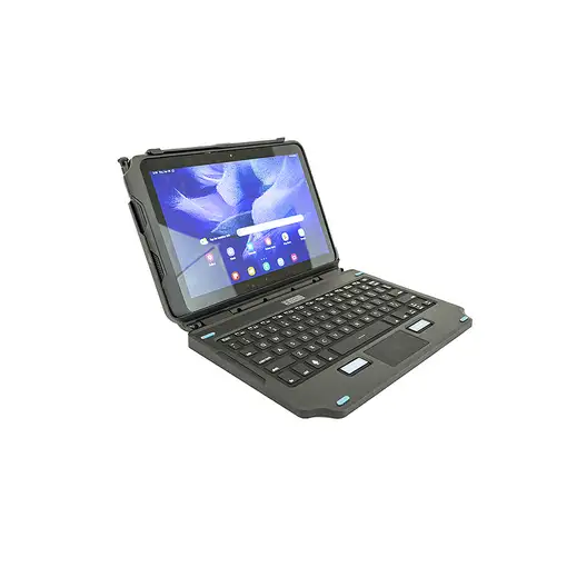 Gamber-Johnson 7160-1869-02 teclado para móvil QWERTZ Alemán Pogo pin Negro