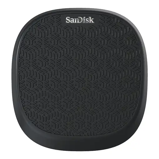 SanDisk iXpand Base Smartphone, Tableta Negro, Plata CC Carga rápida