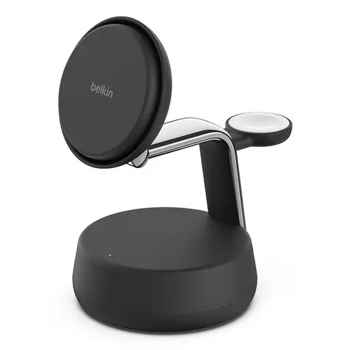 Belkin Qi2 Fitness tracker, Auriculares, Smartphone, Reloj inteligente Negro