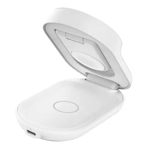 Belkin Qi2 Fitness tracker, Auriculares, Smartphone, Reloj inteligente Blanco USB
