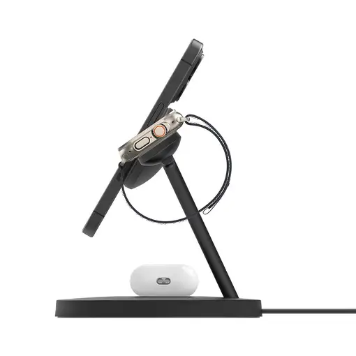 Belkin BoostCharge Pro Auriculares, Smartphone, Reloj inteligente Negro USB