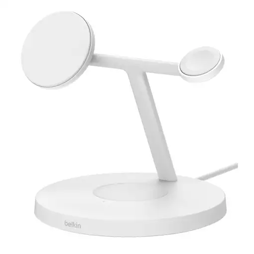 Belkin BoostCharge Pro Auriculares, Smartphone, Reloj inteligente Blanco