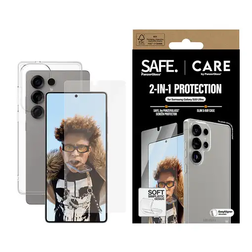 PanzerGlass CARE by ® Fashion 2-in-1 Bundle Samsung Galaxy S25 Ultra