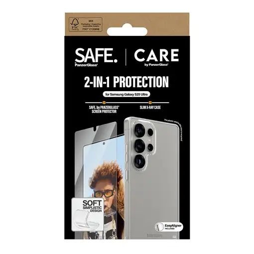 PanzerGlass CARE by ® Fashion 2-in-1 Bundle Samsung Galaxy S25 Ultra