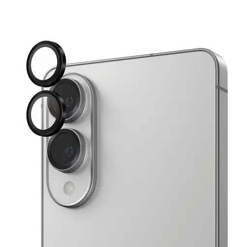 PanzerGlass ® Hoops® Camera Lens Protector Black Samsung S25 Edge Protector