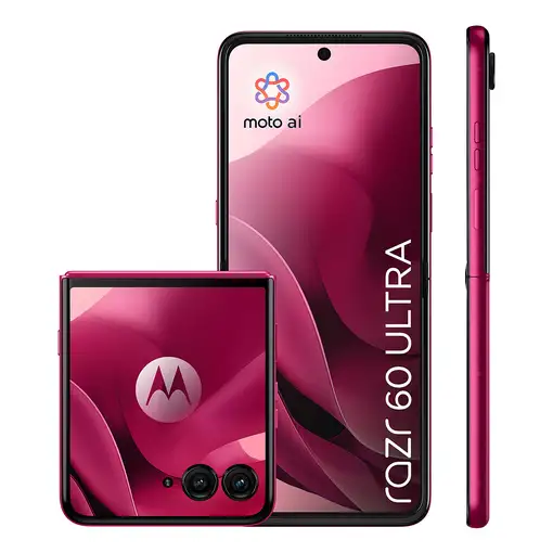 Smartphone Motorola razr 16 + 512GB Rosa MOTOROLA