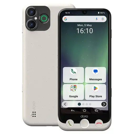 Smartphone 6 + 128GB Blanco DORO