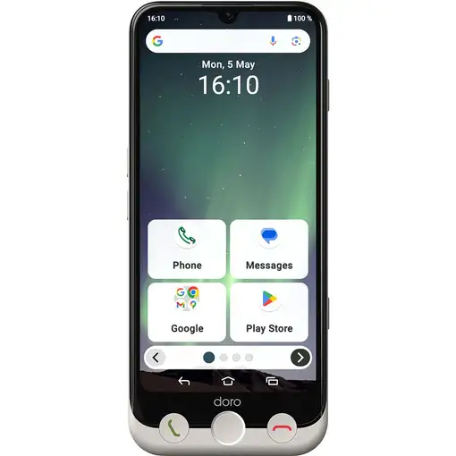 Smartphone 6 + 128GB Blanco DORO