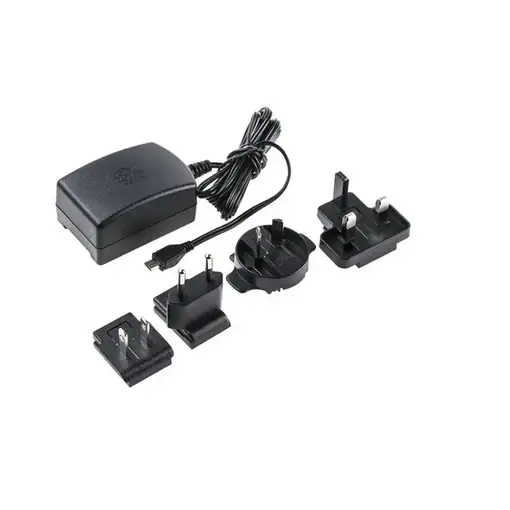 Raspberry Pi 103-4302 adaptador e inversor de corriente Interior 13 W Negro
