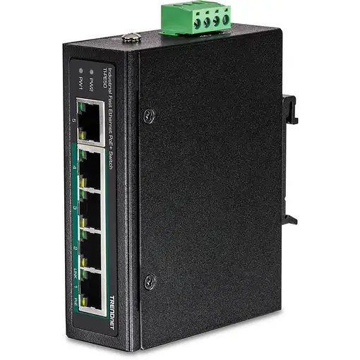 Trendnet TI-PE50 switch No administrado Fast Ethernet (10/100)