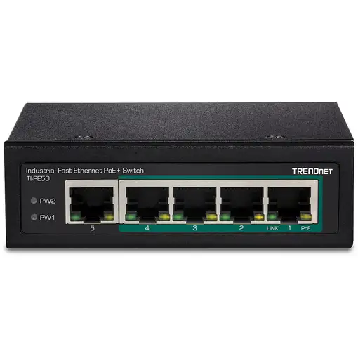 Trendnet TI-PE50 switch No administrado Fast Ethernet (10/100)
