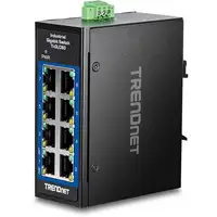 Trendnet TI-GLC80 switch No administrado Gigabit Ethernet (10/100/1000) Negro Trendnet TI-GLC80 switch No administrado Gigabit Ethernet (10/100/1000) Negro