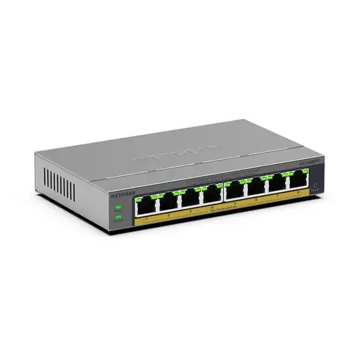NETGEAR GS108EPP No administrado Gigabit Ethernet (10/100/1000)