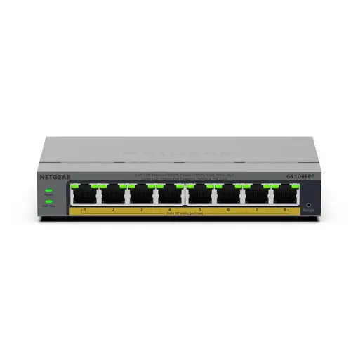 NETGEAR GS108EPP No administrado Gigabit Ethernet (10/100/1000)