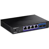 Trendnet TEG-S562 switch No administrado 2.5G Ethernet (100/1000/2500) Negro