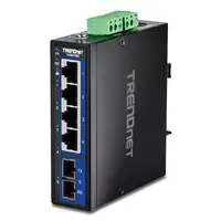 Trendnet TI-G51SC switch No administrado Gigabit Ethernet (10/100/1000) Negro