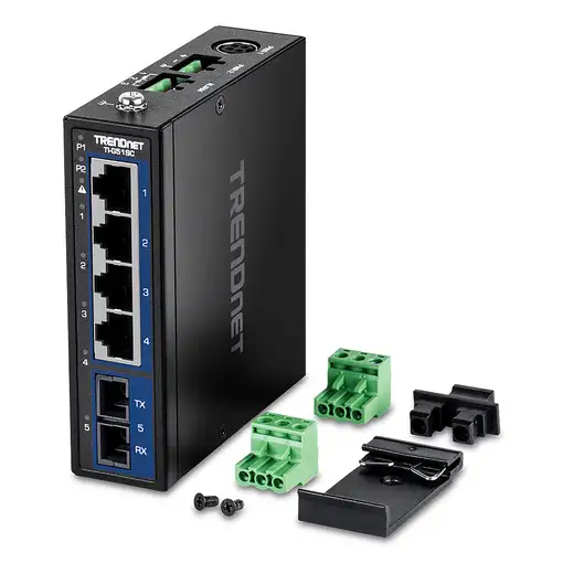 Trendnet TI-G51SC switch No administrado Gigabit Ethernet (10/100/1000) Negro