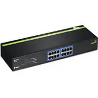 Trendnet TEG-S16G switch No administrado Negro