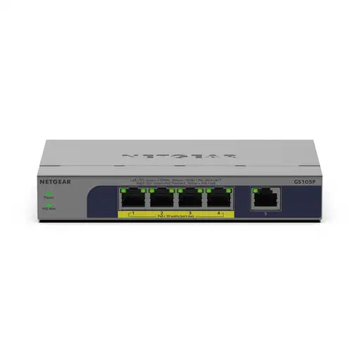 NETGEAR GS105P No administrado Gigabit Ethernet (10/100/1000)