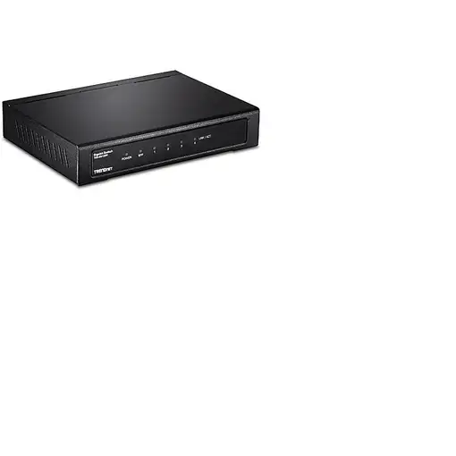 Trendnet TEG-S51SFP switch No administrado Gigabit Ethernet (10/100/1000) Negro Trendnet TEG-S51SFP switch No administrado Gigabit Ethernet (10/100/1000) Negro