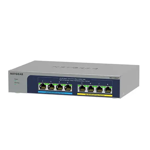 NETGEAR MS108UP No administrado 2.5G Ethernet (100/1000/2500)