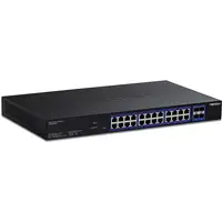 Trendnet TEG-3284WS switch Gestionado 2.5G Ethernet (100/1000/2500) Negro