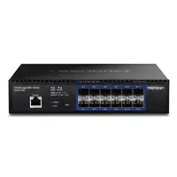 Trendnet TL2-F7120 switch Gestionado 1U Negro Trendnet TL2-F7120 switch Gestionado 1U Negro