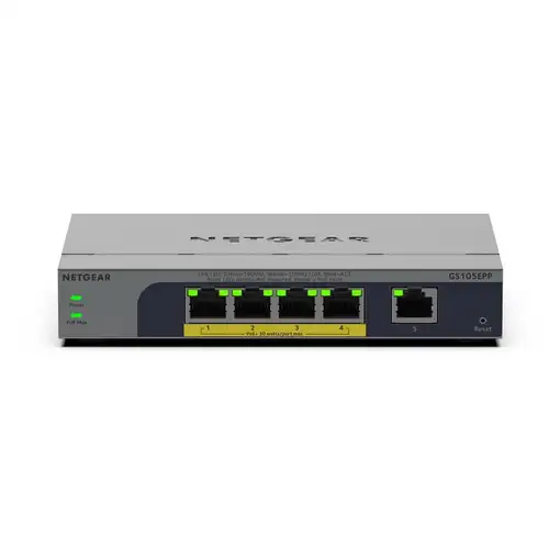 NETGEAR GS105EPP No administrado Gigabit Ethernet (10/100/1000)