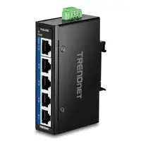 Trendnet TI-GLC50 switch No administrado Gigabit Ethernet (10/100/1000) Negro