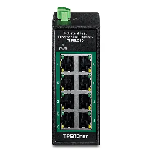 Trendnet TI-PELC80 switch No administrado Fast Ethernet (10/100)