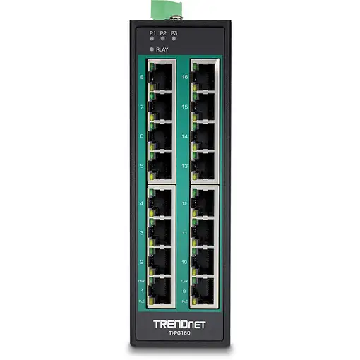 Trendnet TI-PG160 switch No administrado Gigabit Ethernet (10/100/1000)