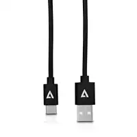 V7 Cable USB negro con conector USB 2.0 A macho a USB-C macho 2m 6.6ft