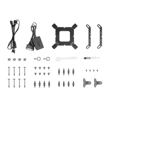 Antec Vortex Lum 240 ARGB Procesador Kit de refrigeración líquida 12 cm Negro