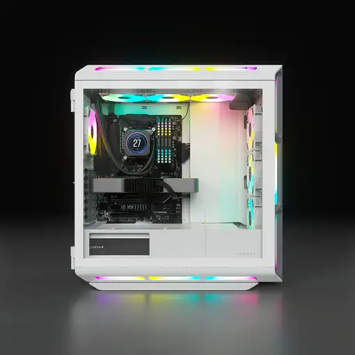 Corsair iCUE 5000T RGB Midi Tower Blanco
