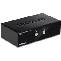 Trendnet TK-241DP interruptor KVM Negro Trendnet TK-241DP interruptor KVM Negro