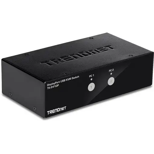 Trendnet TK-241DP interruptor KVM Negro